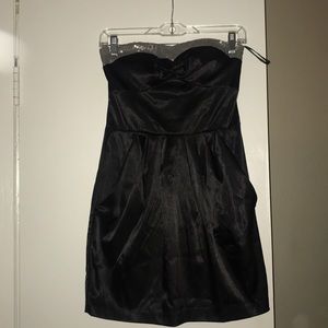 Black mini cocktail dress